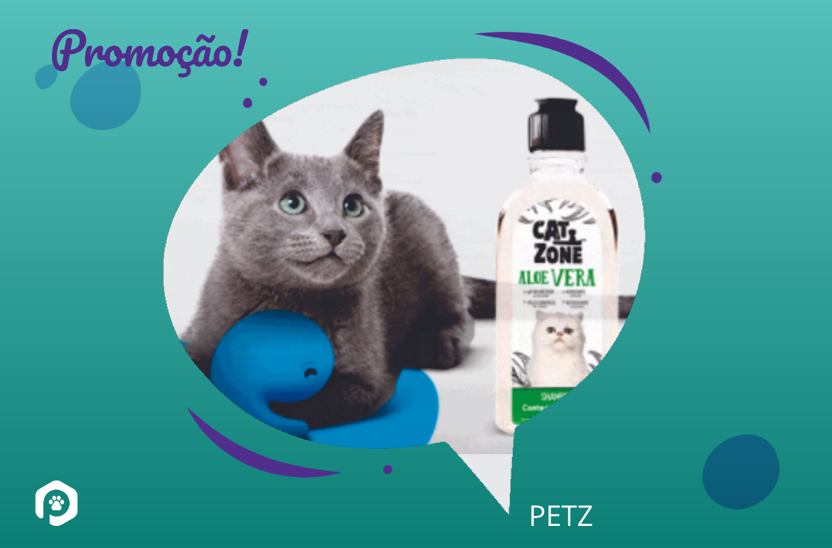 Shampoo Cat Zone com 30 de desconto *Petz PetIndica