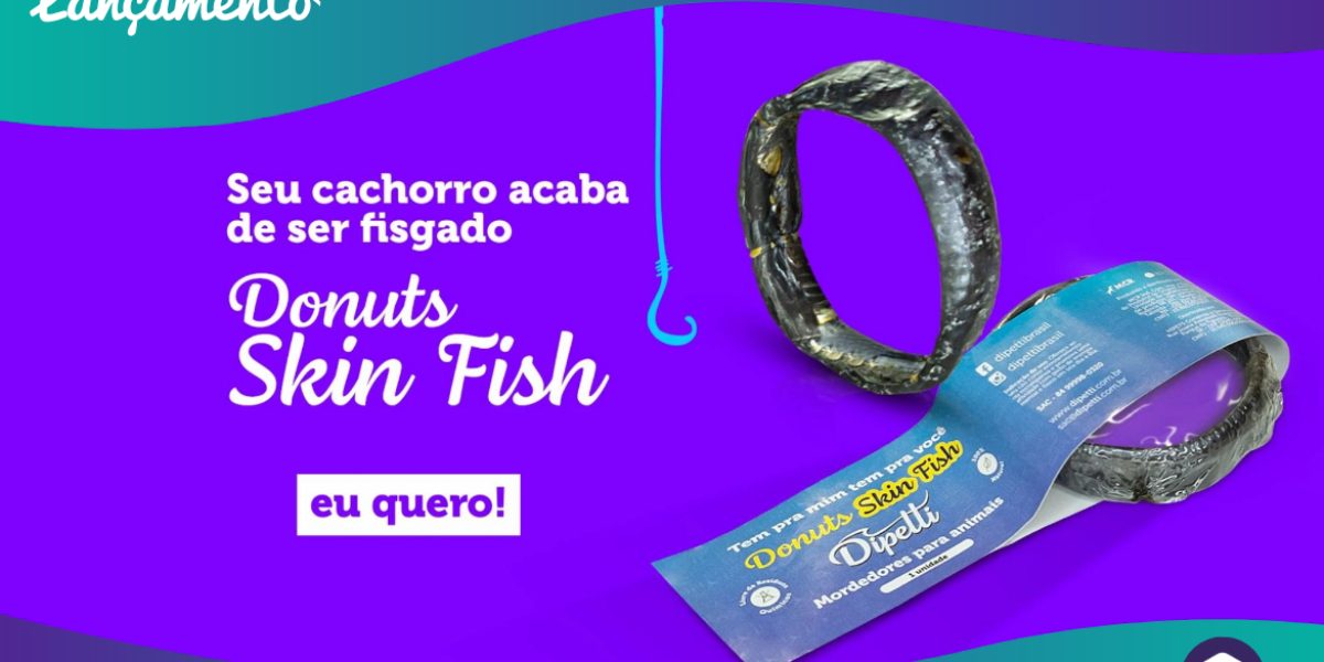 Lançamento - Donuts skin fish Dipetti DogoPets - 23.09.2021