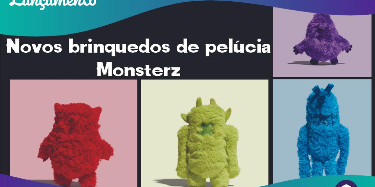 Lançamento - Novos brinquedos de pelúcia Monsterz ZeeDog - 15.12.2020