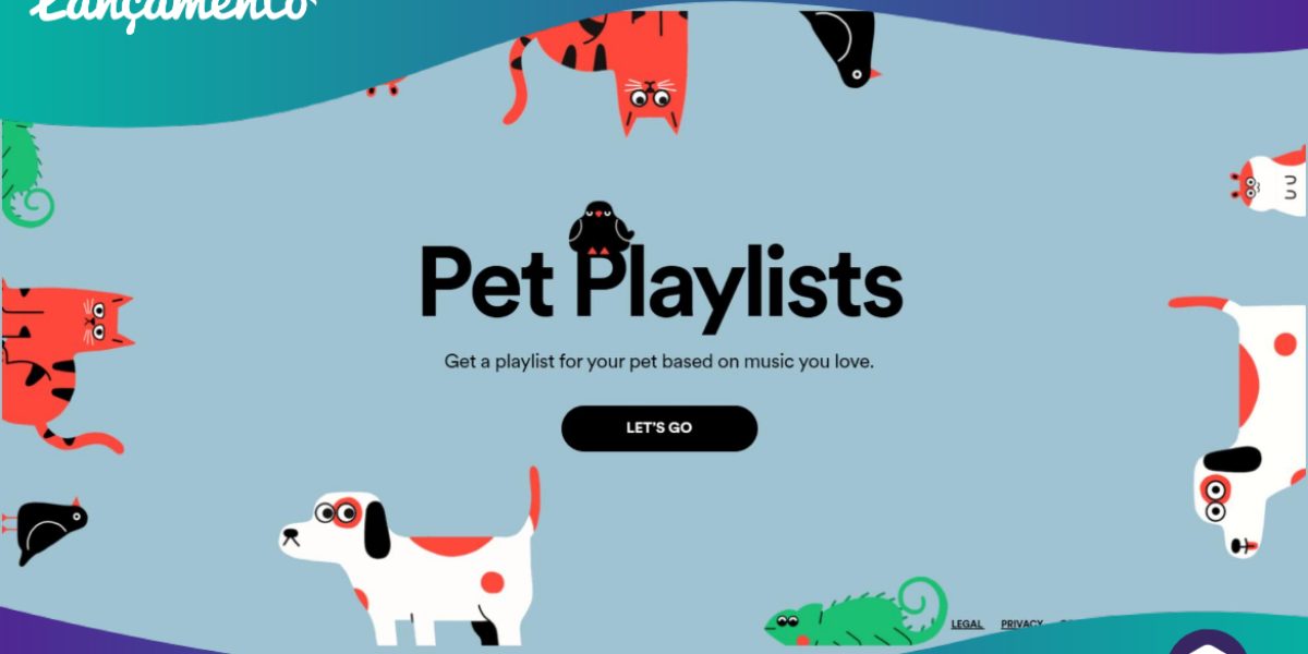Lançamento - Spotify lança Pet Playlist uma ferramenta para criar playlist com músicas para pets - 18.04.2021