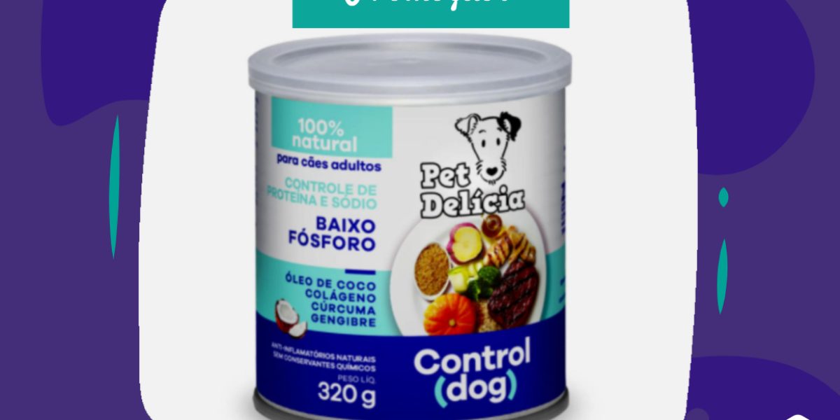 Promoção - Alimentação Natural Control Dog Pet Delícia com 20% de desconto DogoPets - 28.07.2021