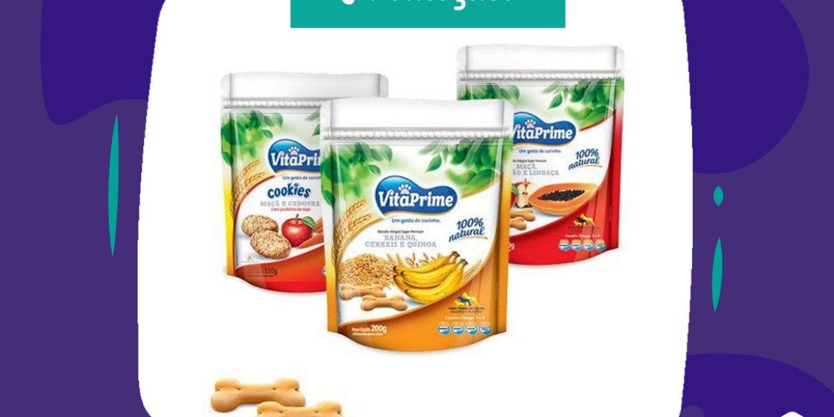 Promoção - Biscoito integral VitaPrime com até 44% de desconto DogoPets - 08.03.2021