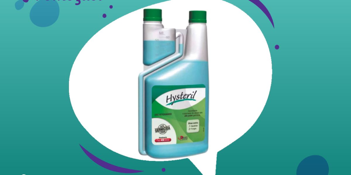 Promoção - Desinfetante e eliminador de odores Hysteril de R$ 59,90 por R$ 53,91 FemalePet - 22.11.2020