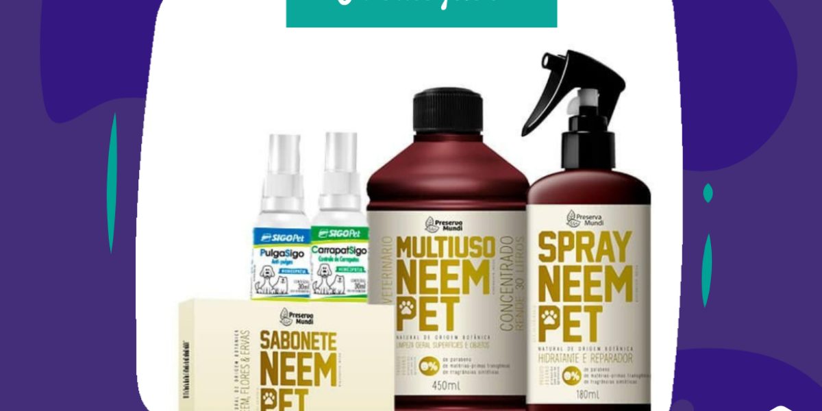 Promoção - Kit Proteção Pet Contra Pulgas e Carrapatos com 5% de desconto ZenAnimal - 15.04.2021