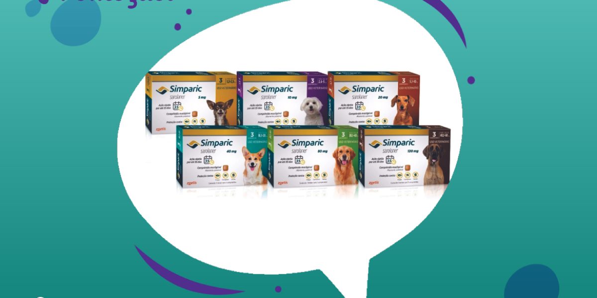 Promoção - Simparic antipulgas e carrapatos para cães de diversos tamanhos com desconto FemalePet - 24.11.2020
